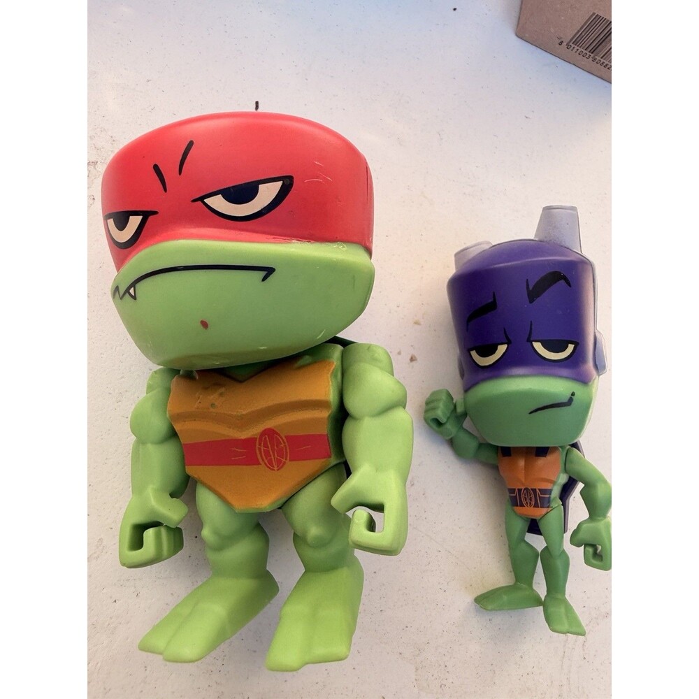 Lot Of 2 • Teenage Mutant Ninja Turtles Sonic Wacky Toy Prize Action Figure